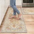GENIMO Kitchen Rugs Non Slip Washable, Cushioned Standing Mat, Kitchen Runner by GENIMO