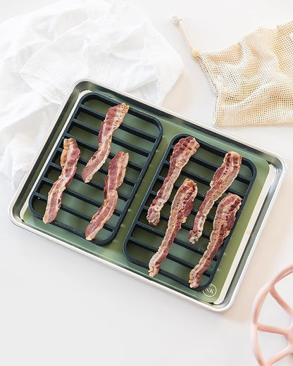 The Silicone Kitchen Silicone Roasting Rack Pan Extra Large, Dishwasher Safe - Image 4
