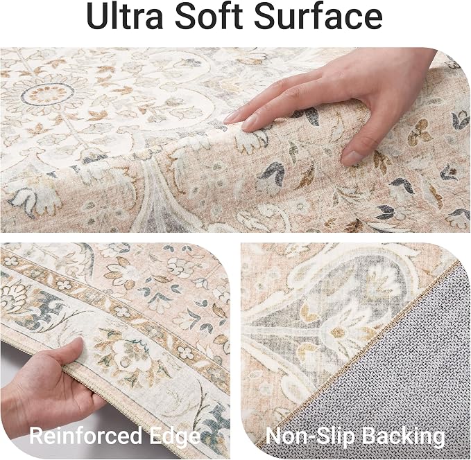 befbee 6x9 Area Rugs for Living Room - Image 3