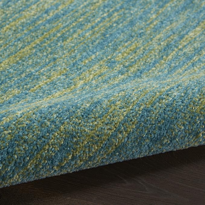 Nourison Home Nourison Essentials Blue Green 8' x 10' Area Rug - Image 10