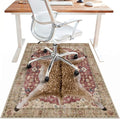 36"x60" Office Chair Mat for Hardwood Tile Floor, Under Desk Carpet Protector by BESBLEE