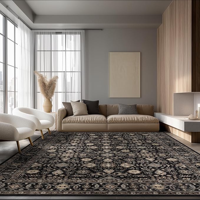 Ruaruarug Washable Area Rug 10x14 by Ruaruarug