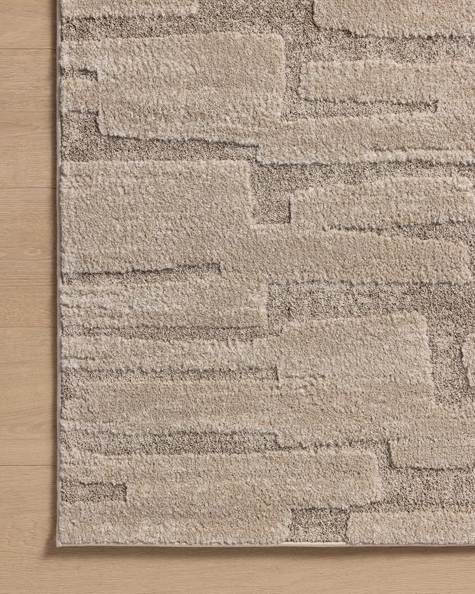 Loloi Amber Lewis Monty Collection MOT-04 Taupe/Beige 7'-10" x 10' Area Rug - Image 6