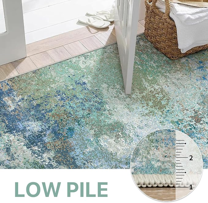 BEIMO Area Rugs 6x9 for Living Room Bedroom, Modern Abstract Machine Washable - Image 9