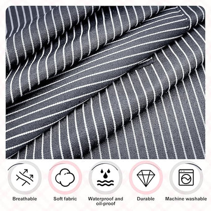 2Pack Adjustable Kitchen Apron for Women Men - Image 3