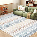 Miukiki 5x7 Area Rug for Living Room Moroccan Washable Rugs Non Slip Indoor by Miukiki