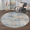 BEIMO Round Rugs 5ft for Living Room Bedroom, Modern Abstract Machine Washable by BEIMO