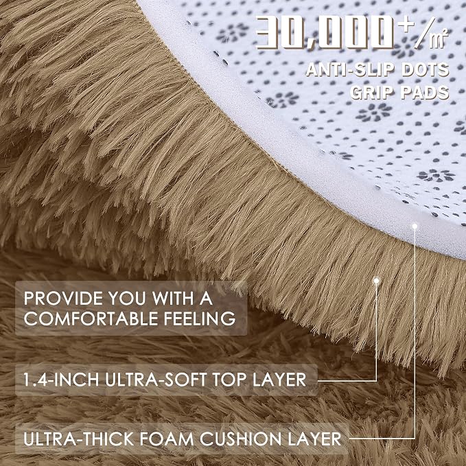 OLANLY 8x10 Machine Washable Large Area Rugs - Image 8