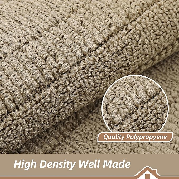 BEQHAUSE 30x18 Inch Kitchen Rug Mat Durable Kitchen Rugs Non-Slip Washable - Image 5