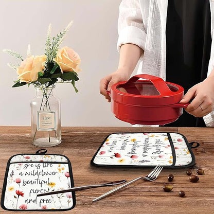 Inspirational Floral Pot Holders - Image 5