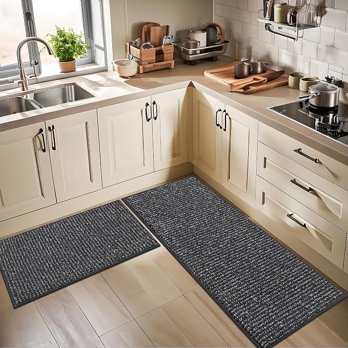 BEQHAUSE Kitchen Runner Rugs 24"x60", Non-Slip Kitchen Mats - Image 8