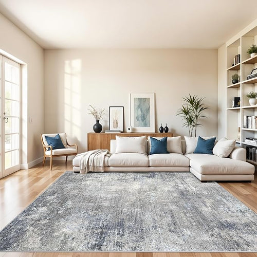 8x8 ft Square Living Room Rug by BYYVOORugsforYourHome