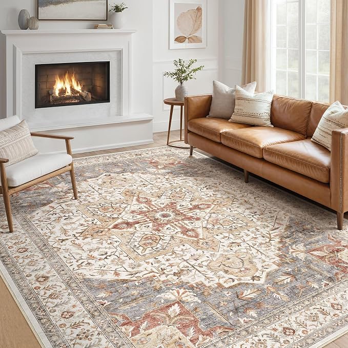 Tortania Area Rug Living Room Rugs - Image 8