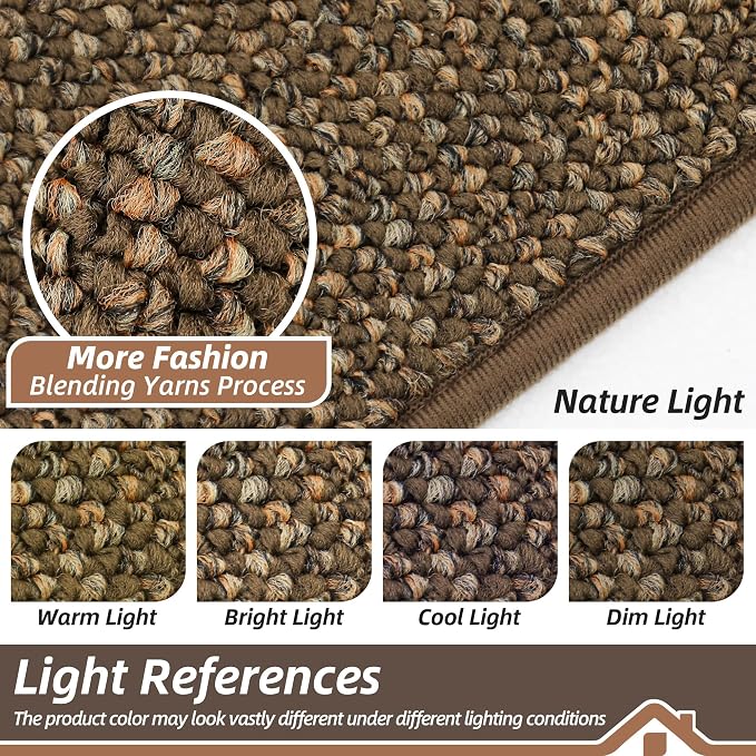 BEQHAUSE Dirt Trapper Door Mat 36" x 60", Non-Slip Washable Doormats Entrance - Image 5