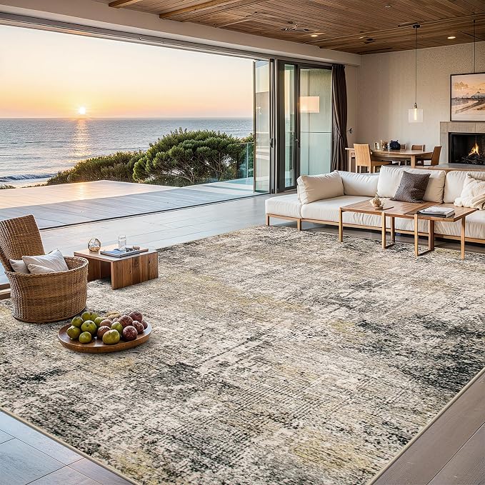 6x9 Area Rugs for Living Room by PLHXFRSoftAreaRugs
