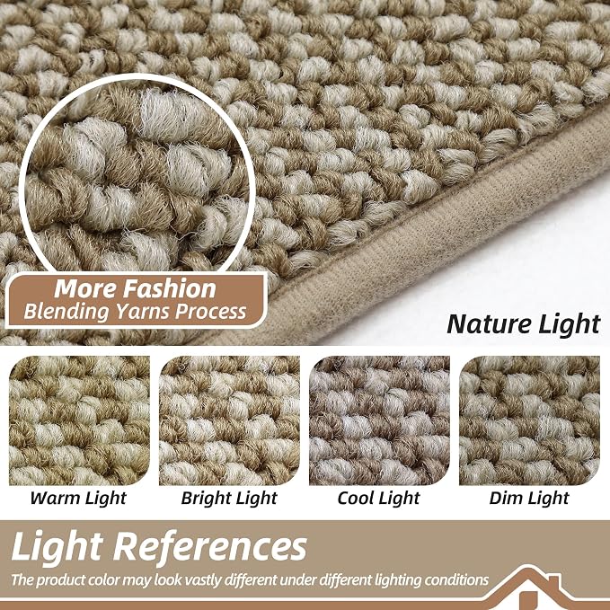 BEQHAUSE Dirt Trapper Door Mat 36" x 60", Non-Slip Washable Doormats Entrance - Image 5