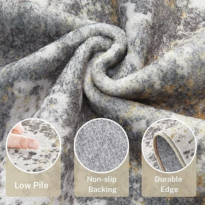 8ft Round Area Rug - Image 4