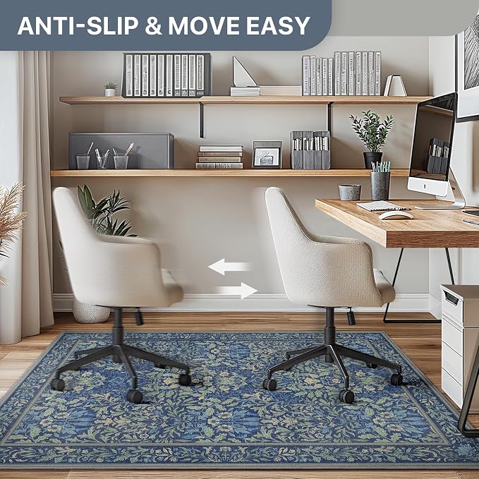36"x60" Office Chair Mat for Hardwood Tile Floor, Under Desk Carpet Protector - Image 5