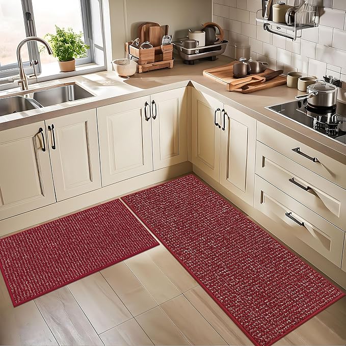 BEQHAUSE Kitchen Runner Rugs 20"x48", Non-Slip Kitchen Mats - Image 8