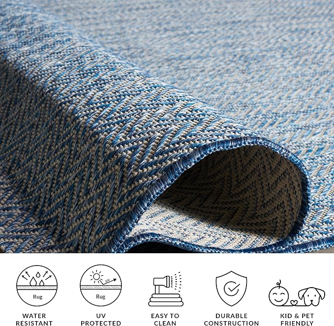 SAFAVIEH Outdoor Runner Rug 2'3"x8' - Image 5