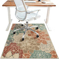 36"x60" Office Chair Mat for Hardwood Tile Floor, Under Desk Carpet Protector by BESBLEE