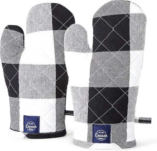 Encasa XO Long 12"x7" Oven Microwave Hand Gloves Mitts by EncasaXO