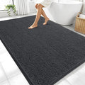 OLANLY Large Bathroom Rugs 70x46, Extra Soft Absorbent Chenille Bath Rugs by OLANLY