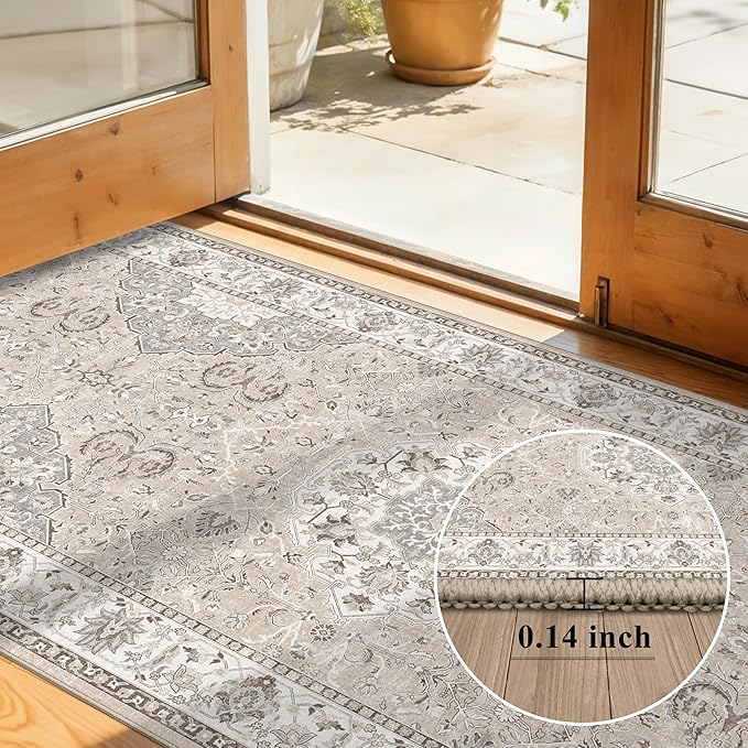 Hallway Washable Runner Rug - Image 2