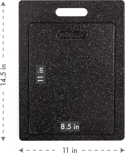 Dexas Superboard Pastry Board and Cutting Boards, Set of Two, Midnight Granite - Image 4