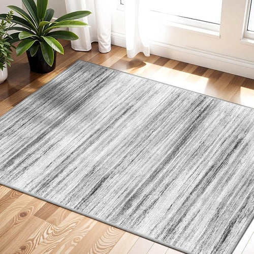 2x3 Small Washable Area Rug: Non-Slip Indoor Door Mat by WIEVEDENS