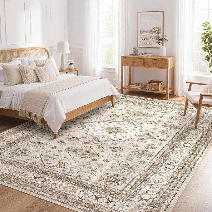 Vintage Living Room Area Rug 9x12 - Image 8