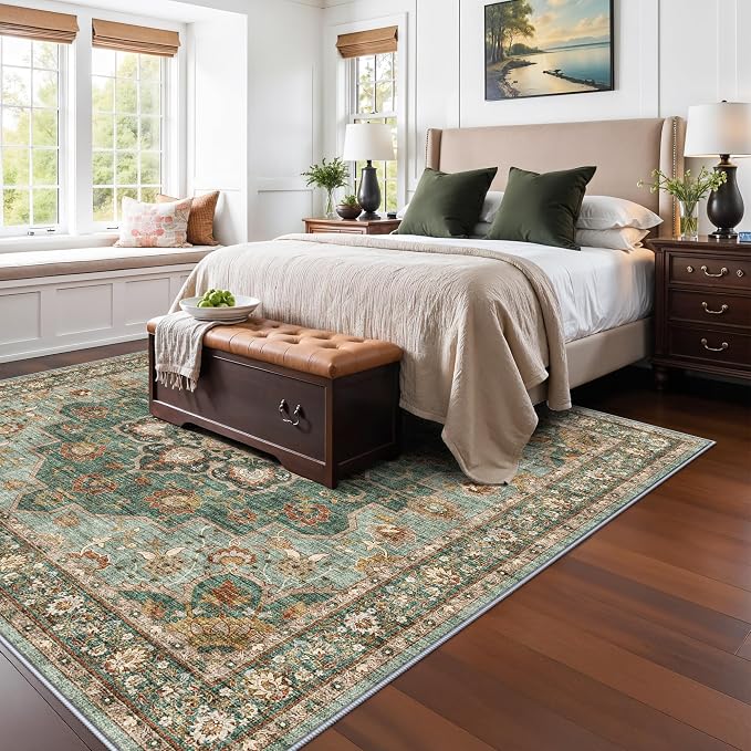 TOPRUUG Washable 7x7 Rug Square - Image 4