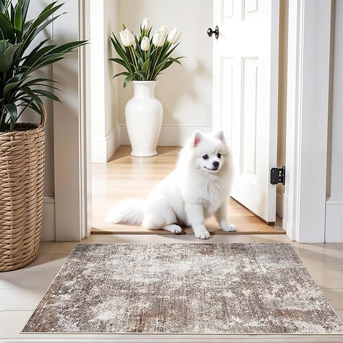 2x3 Washable Non-Slip Area Rug – Small Throw Rug by BYYVOORugsforYourHome