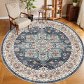 Washable Oriental Area Rug - 9ft Rugs by TOPRUUG