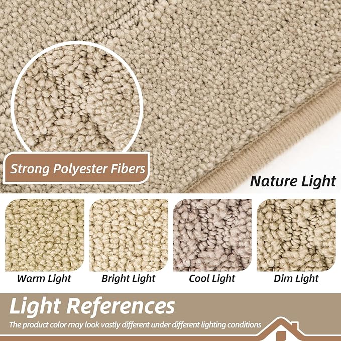 BEQHAUSE Dirt Trapper Door Mat 20" x 32", Doormat Non-Slip Entryway Rugs - Image 7