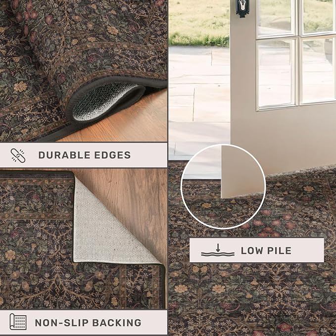 Washable Area Rugs 9x12 Living Room - Image 5