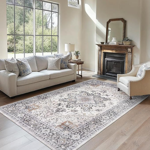 AMADA HOMEFURNISHING 6x9 Area Rugs, Vintage Rugs by AMADAHOMEFURNISHING