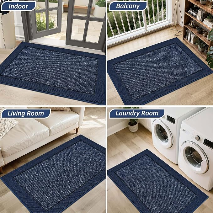 BEQHAUSE Indoor Door Mat 36" x 60", Dirt Trapper Door Mats Non-Slip Entryway - Image 8