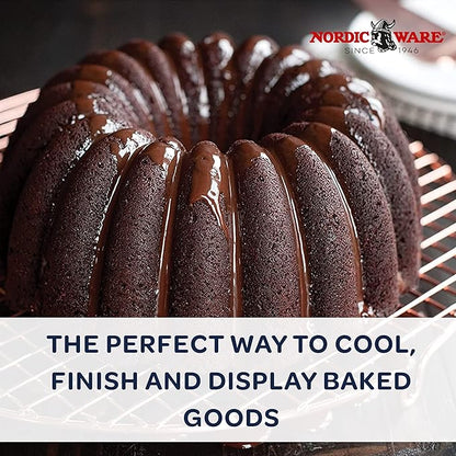 Nordic Ware Round Cooling Grid, 13-inch diameter - Image 3
