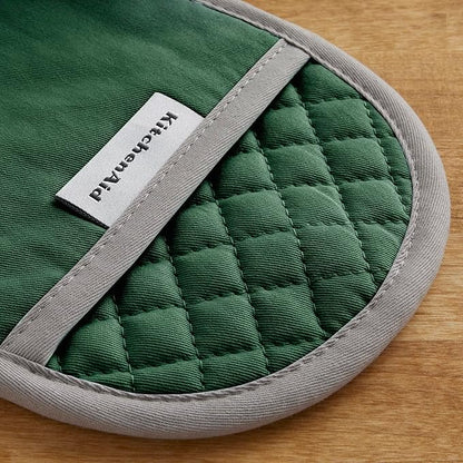 KitchenAid Asteroid Pot Holder 2-Pack Set, Pebbled Palm Green - Image 4