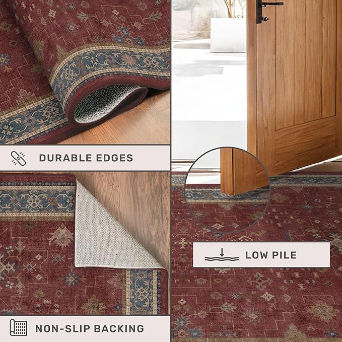 Hazo Haus Oriental 8x12 Large Area Rugs - Image 5