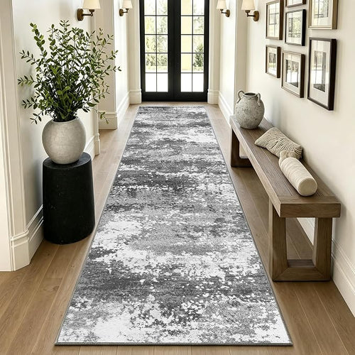 14 FT Extra Long Runner Rug for Hallway Washable, 2.6x14 Large Kitchen Floor by Acapet