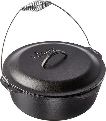 Lodge 9 Quart Pre-Seasoned Cast Iron Dutch Oven by Lodge