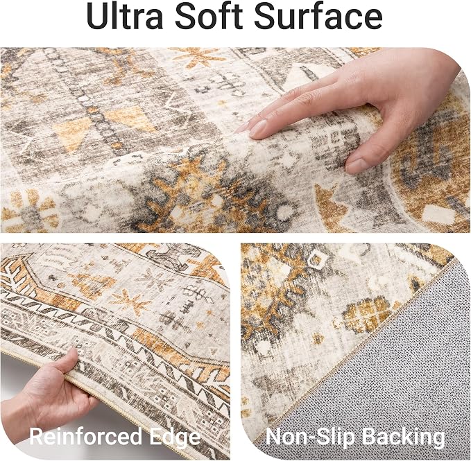 befbee 6x9 Area Rugs for Living Room - Image 3