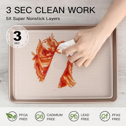 Quarter Sheet Baking Pan Nonstick - Image 5