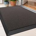 Front Door Mat, Heavy Duty Non-Slip Rubber Dirt Trapper, Quick-Dry Low-Profile by WELDUN