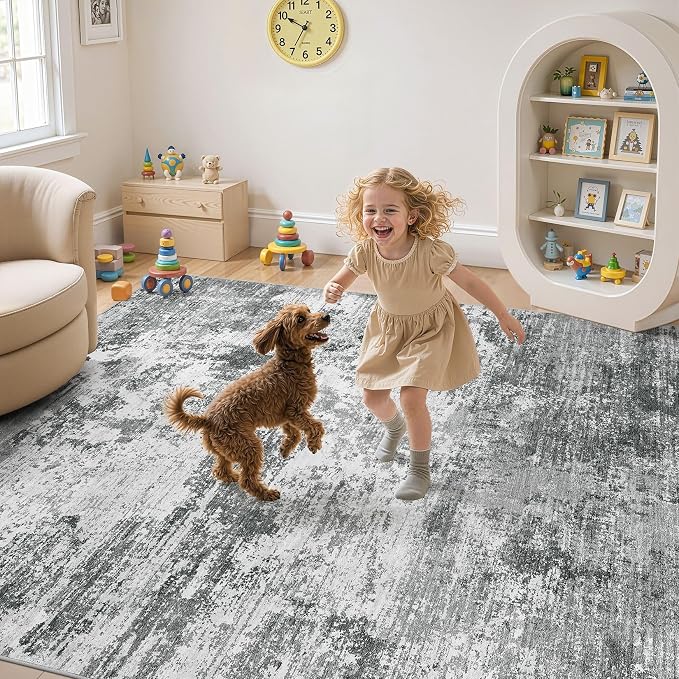 UERMEI 8x10 Area Rug for Living Room - Image 5