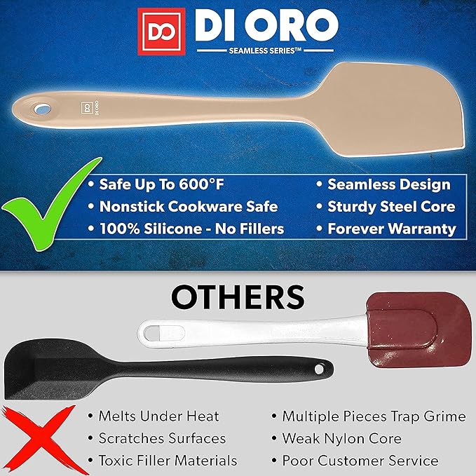 DI ORO Silicone Spatula Set - Image 2