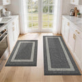 COSY HOMEER Kitchen Rugs Non-Slip 20x30/20x48 Inch Thick Polypropylene Standing by COSYHOMEER