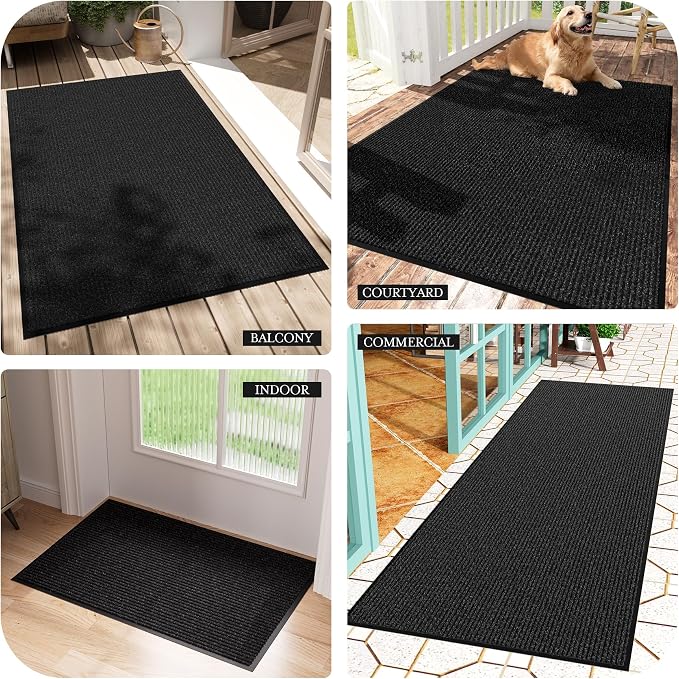 Large Commercial Floor Mat, All-Season Non-Slip Entry Mat, Absorbent & Stain - Image 8